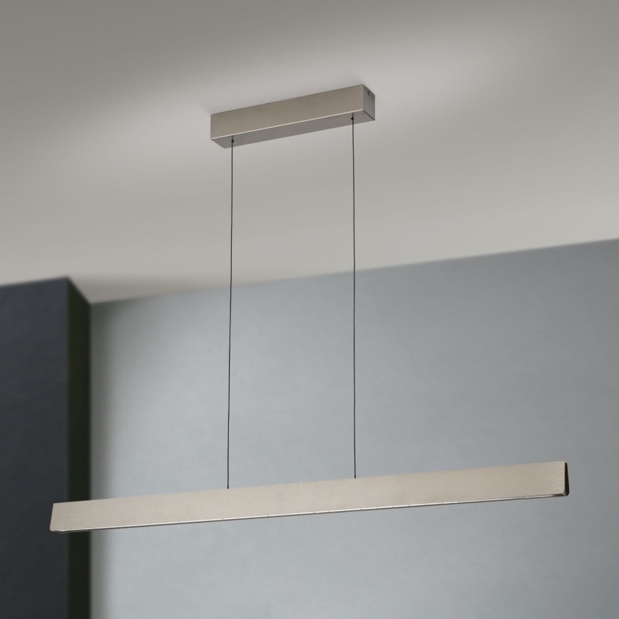 LED Stmívatelný lustr na lanku TARA LED/44W/230V 2700/3800/4500/5700K matný chrom