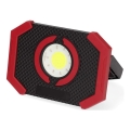 LED Stmívatelný nabíjecí reflektor s power bankou LED/10W/3000 mAh IPX2