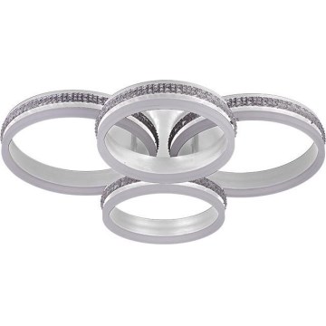 LED Stmívatelný přisazený lustr LED/150W/230V 3000-6500K + dálkové ovládání