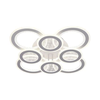LED Stmívatelný přisazený lustr LED/200W/230V 3000-6500K + dálkové ovládání
