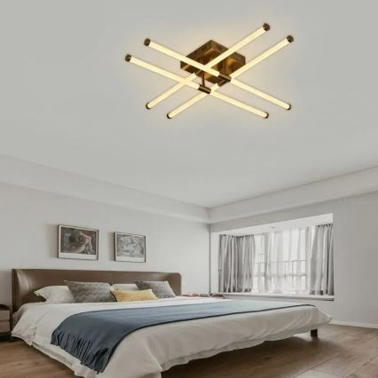 LED Stmívatelný přisazený lustr LED/30W/230V 3000-6500K + dálkové ovládání