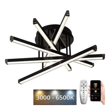 LED Stmívatelný přisazený lustr LED/75W/230V 3000-6500K + dálkové ovládání