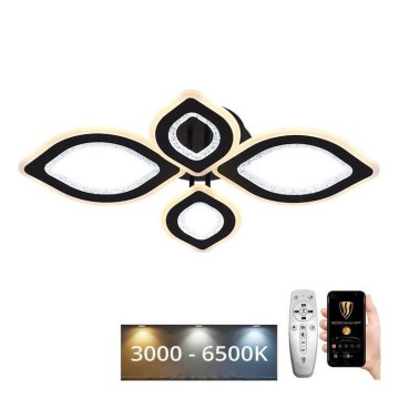 LED Stmívatelný přisazený lustr LED/95W/230V 3000-6500K + dálkové ovládání