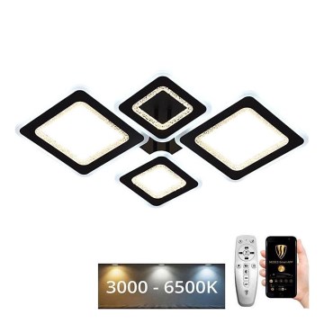 LED Stmívatelný přisazený lustr LED/95W/230V 3000-6500K + dálkové ovládání