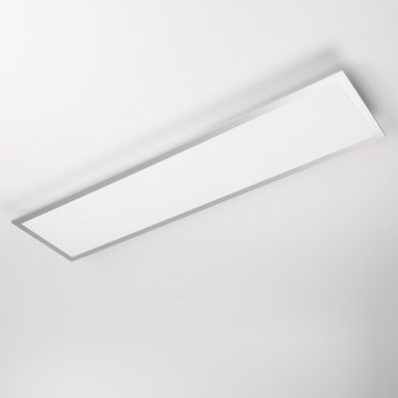 LED Stmívatelný přisazený panel LED/32W/230V 2700-6500K 25x100 cm bílá + dálkové ovládání
