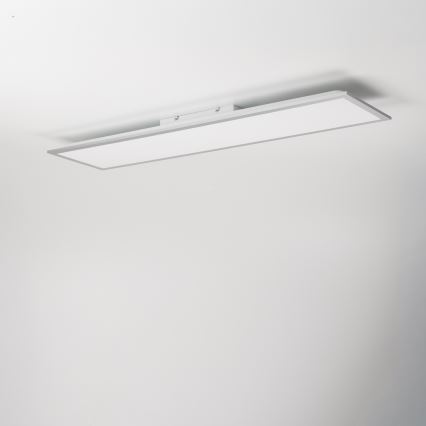 LED Stmívatelný přisazený panel LED/32W/230V 2700-6500K 25x100 cm bílá + dálkové ovládání