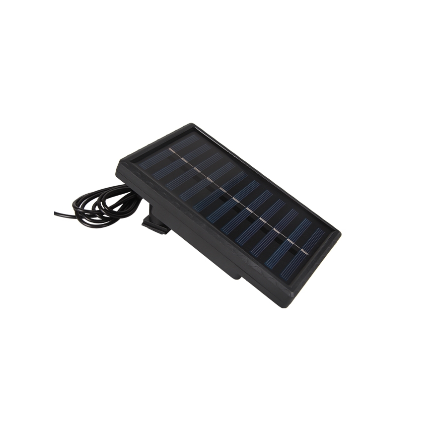 LED Stmívatelný solární lustr na lanku 2xLED/1,8W/3,7V IP44 6500K 2400 mAh + dálkové ovládání