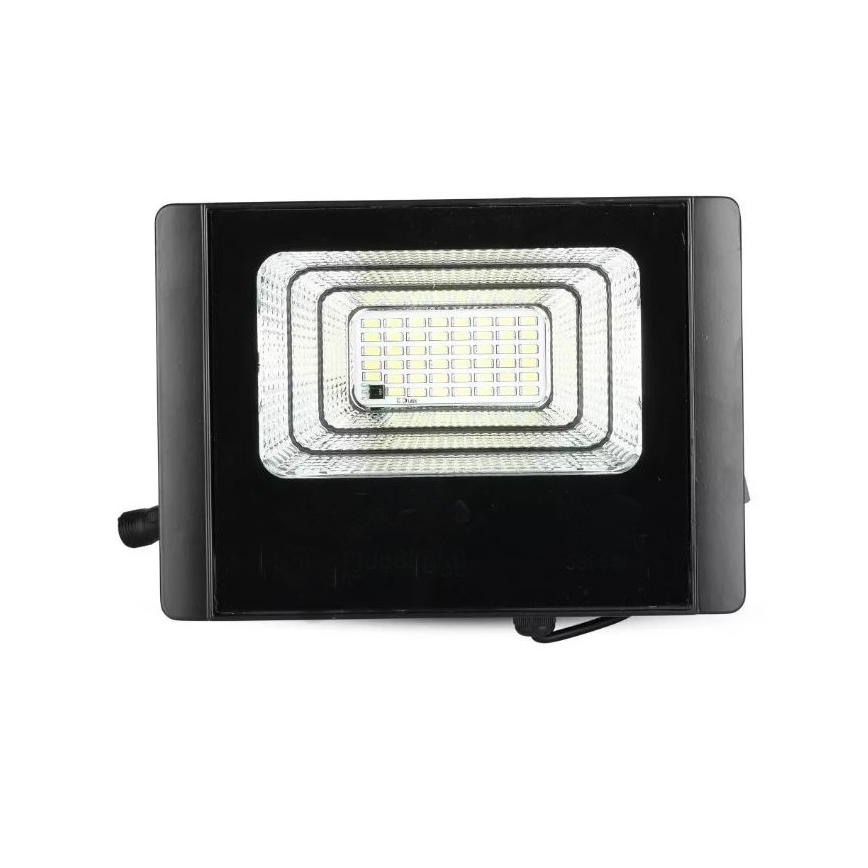 LED Stmívatelný solární reflektor LED/12W/3,2V 6000K IP65 5000 mAh + dálkové ovládání