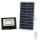 LED Stmívatelný solární reflektor LED/35W/10V 4000K IP65 + dálkové ovládání