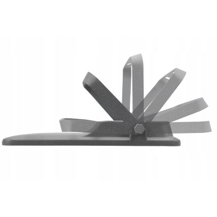 LED Stmívatelný solární reflektor LED/50W/3,2V 5000K 6000 mAh IP65 černá + dálkové ovládání