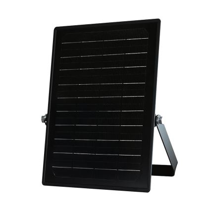 LED Stmívatelný solární reflektor se senzorem LED/10W/3,7V 4000/6000K IP65 + dálkové ovládání