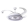 LED Stmívatelný stropní ventilátor LED/70W/230V 3000-6000K pr. 50 cm bílá + dálkové ovládání