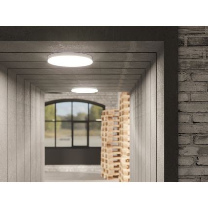 LED Stmívatené koupelnové stropní svítidlo LED/15W/230V 3000/4000/5000K pr. 30 cm IP54