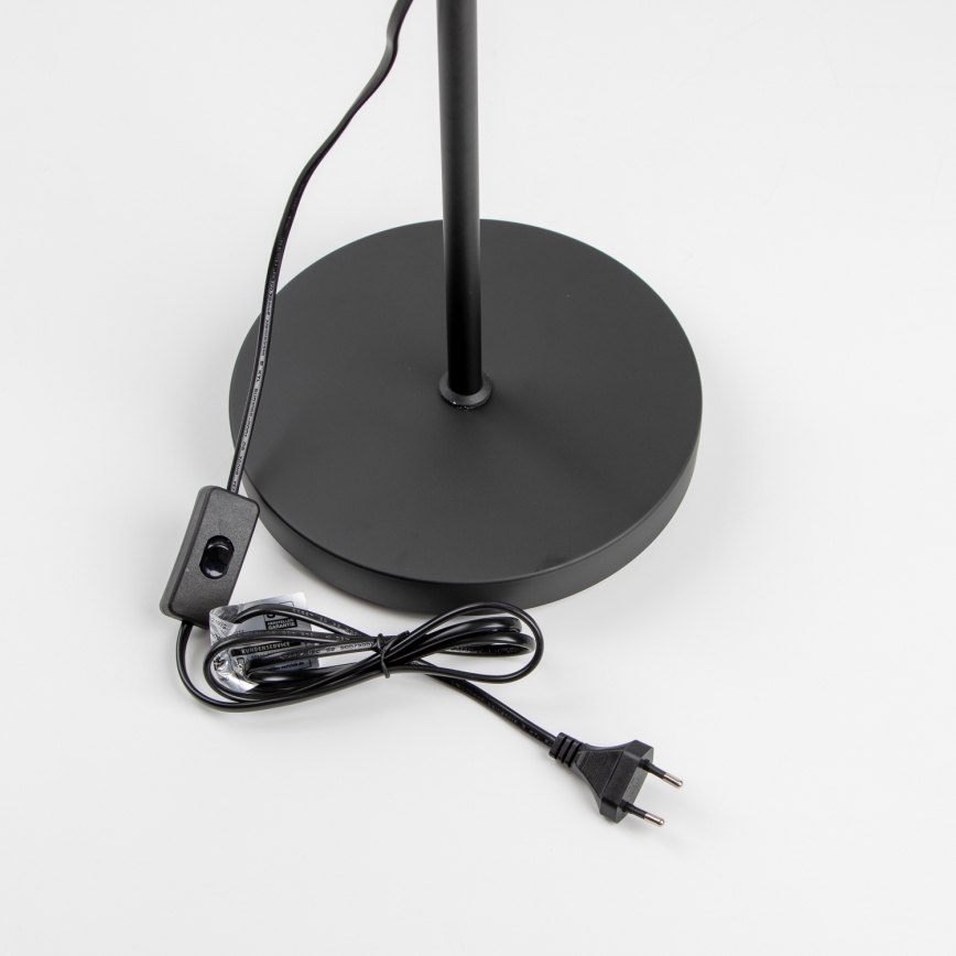 LED Stojací lampa 1xE27/7W/230V černá