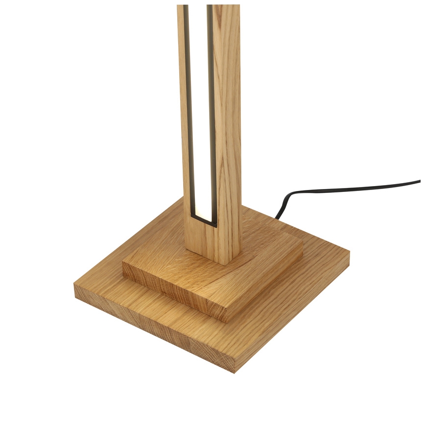 LED Stojací lampa ALSET LED/18W/230V dub