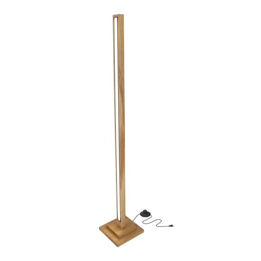 LED Stojací lampa ALSET LED/18W/230V dub