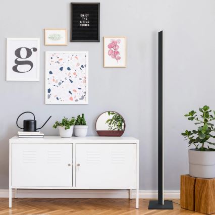 LED Stojací lampa BERNADETTA LED/28W/230V 4000K černá