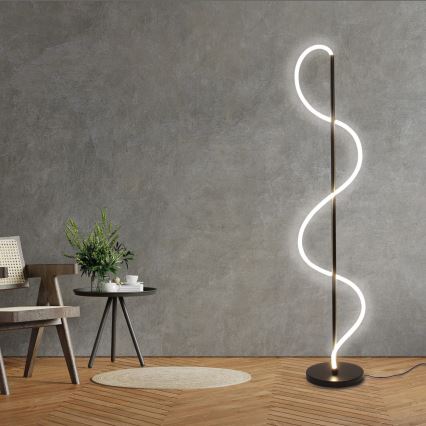 LED Stojací lampa EMMA LED/36W/230V černá