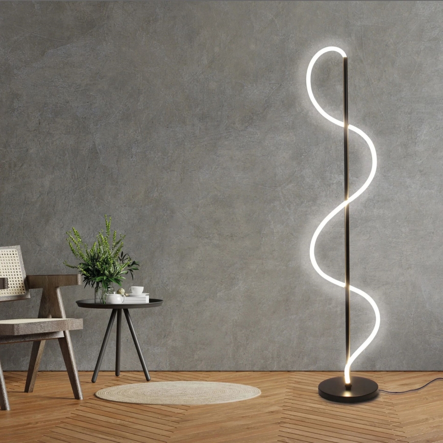 LED Stojací lampa EMMA LED/36W/230V černá