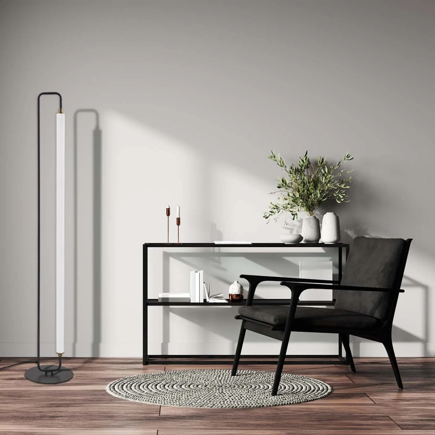 LED Stojací lampa FELICJA LED/24W/230V 4000K černá