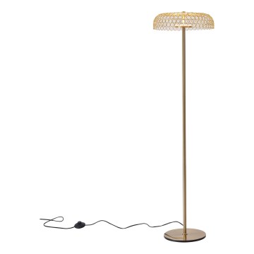 LED Stojací lampa LED/10W/230V 3000K zlatá