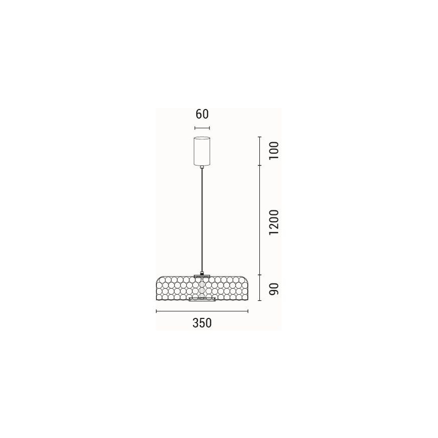 LED Stojací lampa PERFORATO LED/10W/230V 3000K zlatá