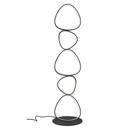 LED Stojací lampa PETRA LED/48W/230V černá