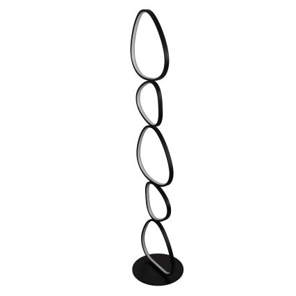 LED Stojací lampa PETRA LED/48W/230V černá