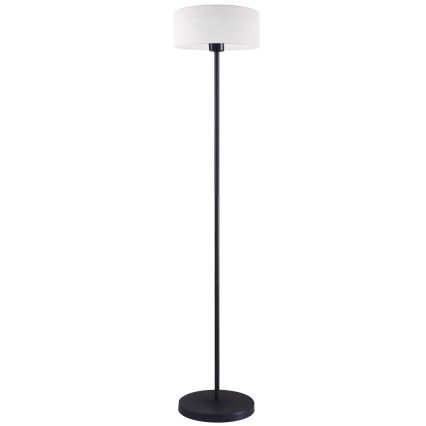 LED Stojací lampa TUNJA 1xE27/20W/230V pr. 30 cm černá/bílá