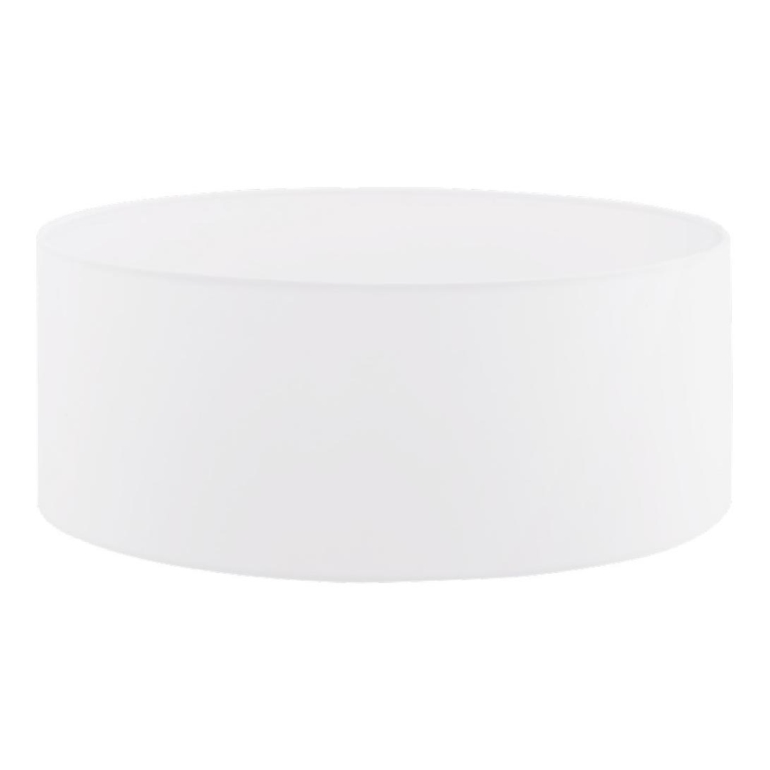 LED Stojací lampa TUNJA 1xE27/20W/230V pr. 30 cm matný chrom/bílá