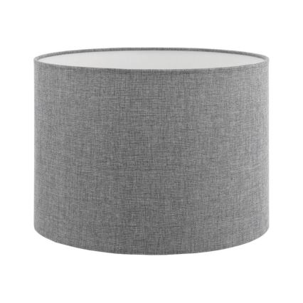 LED Stojací lampa TUNJA 1xE27/20W/230V pr. 30 cm matný chrom/šedá