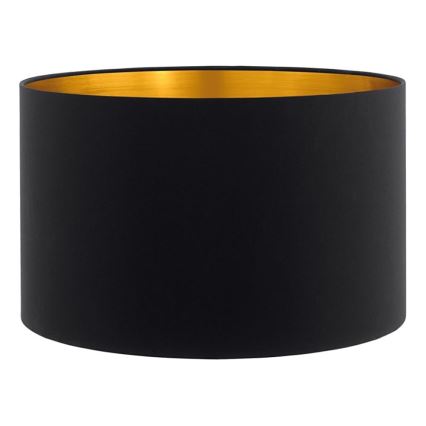 LED Stojací lampa TUNJA 1xE27/20W/230V pr. 38 cm černá