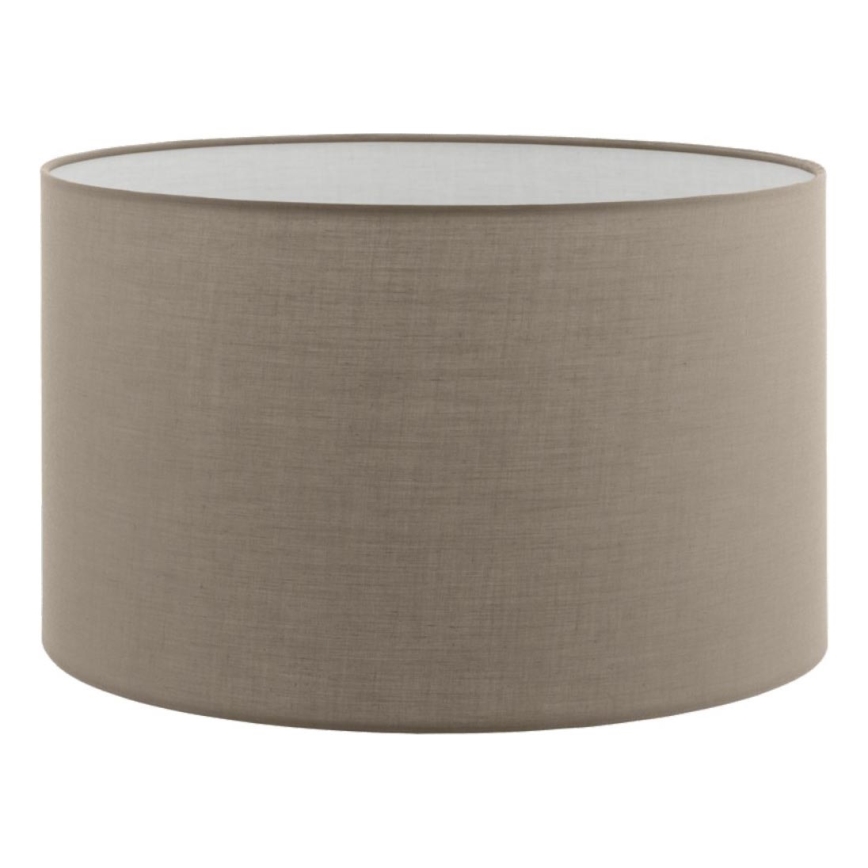 LED Stojací lampa TUNJA 1xE27/20W/230V pr. 38 cm černá/taupe