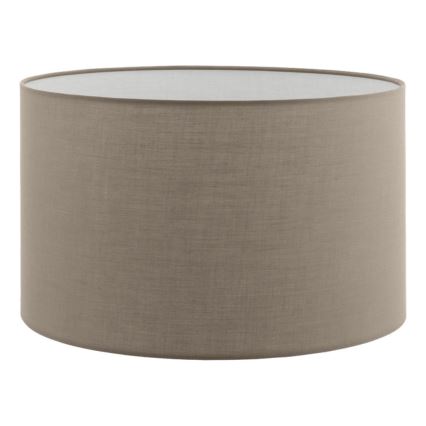 LED Stojací lampa TUNJA 1xE27/20W/230V pr. 38 cm matný chrom/taupe