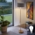 LED Stojací lampa TUNJA 1xE27/20W/230V pr. 38 cm zlatá/taupe