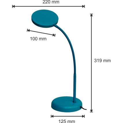 LED stolní lampa ANITA LED/6W/230V