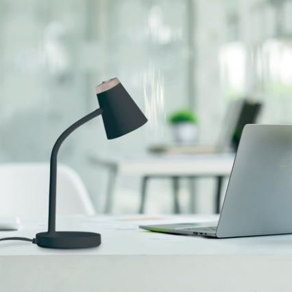 LED Stolní lampa CHICO LED/4,5W/230V černá