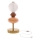 LED Stolní lampa FLORES LED/10W/230V zlatá/oranžová/hnědá