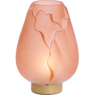 LED Stolní lampa GINNY LED/2xAA růžová