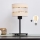 LED Stolní lampa HELEN 1xE27/15W/230V krémová/černá/zlatá
