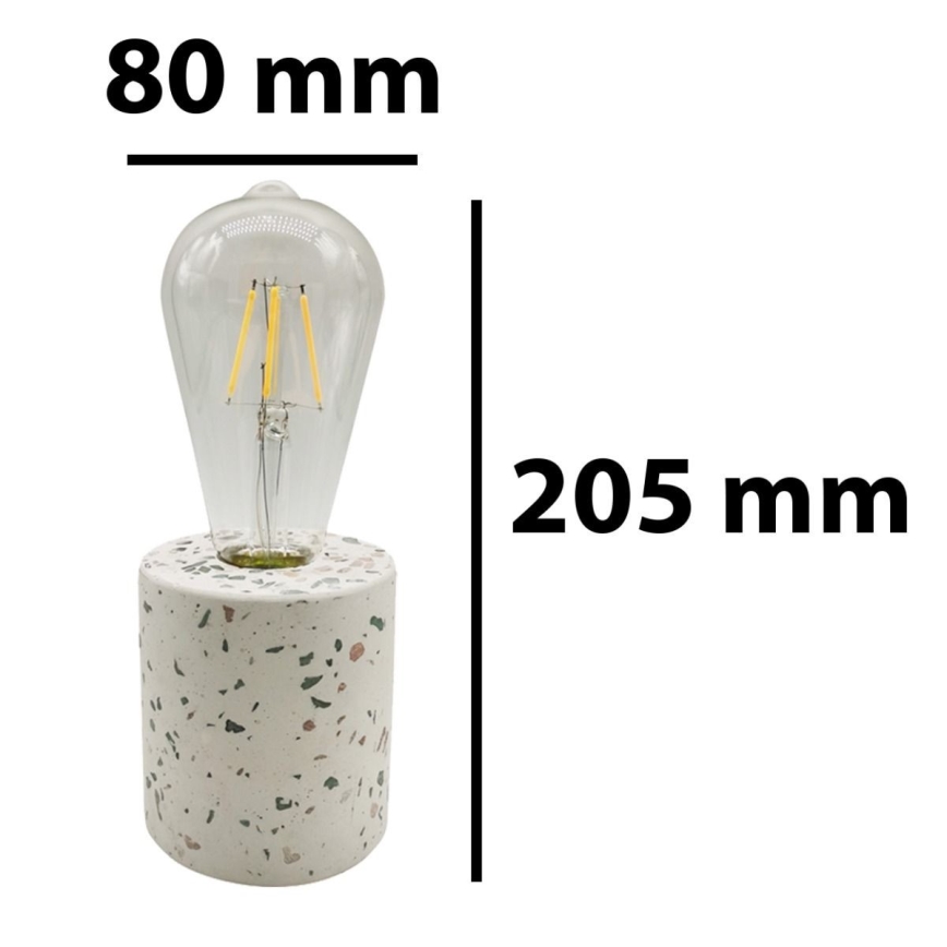 LED Stolní lampa LASTRYKO LED/4W/5V 2xAA