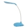 LED Stolní lampa LED/3,6W/4xAAA/USB modrá