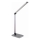 LED Stolní lampa s bezdrátovou nabíječkou LED/10W/230V 3000/4000/4500/5000/6000K matný chrom