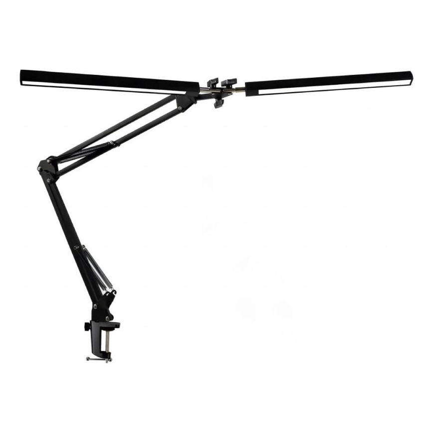 LED Stolní lampa s klipem 2xLED/10W/230V 2800-6800K