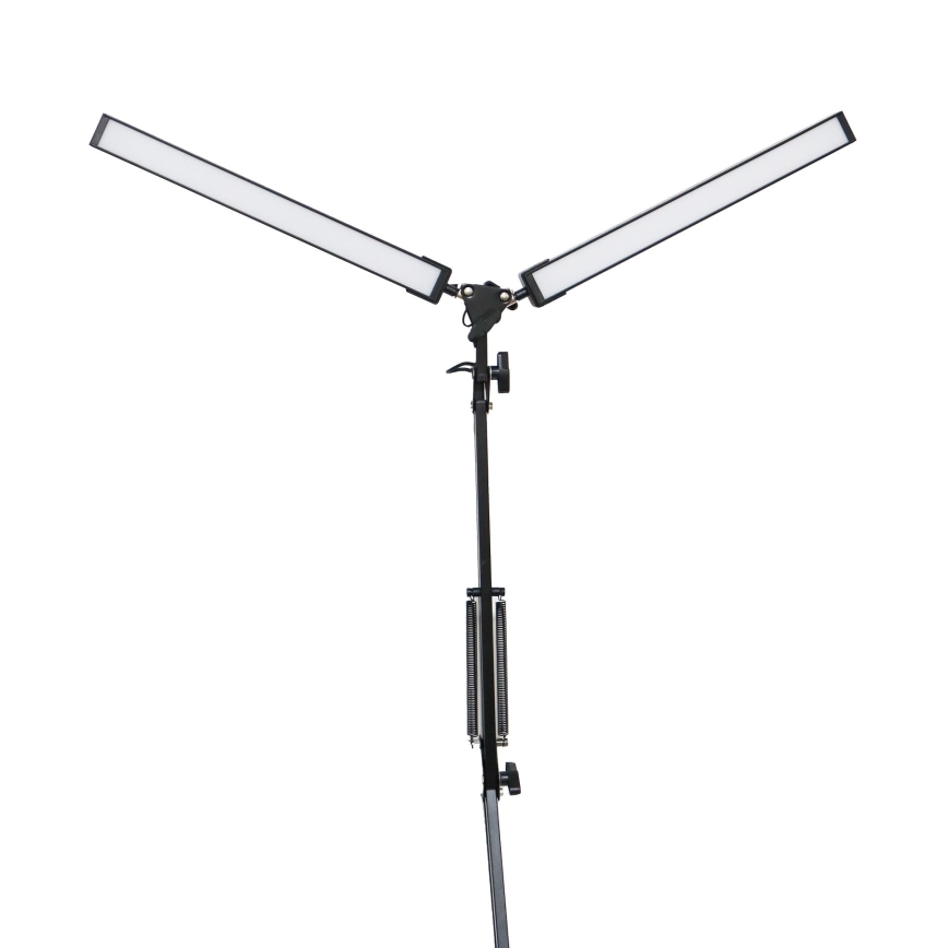 LED Stolní lampa s klipem 2xLED/10W/230V 2800-6800K