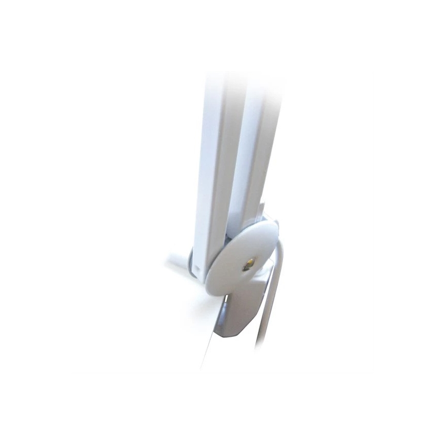 LED Stolní lampa s lupou LED/9W/230V bílá