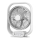 LED Stolní lampa s ventilátorem LED/2W/230V bílá