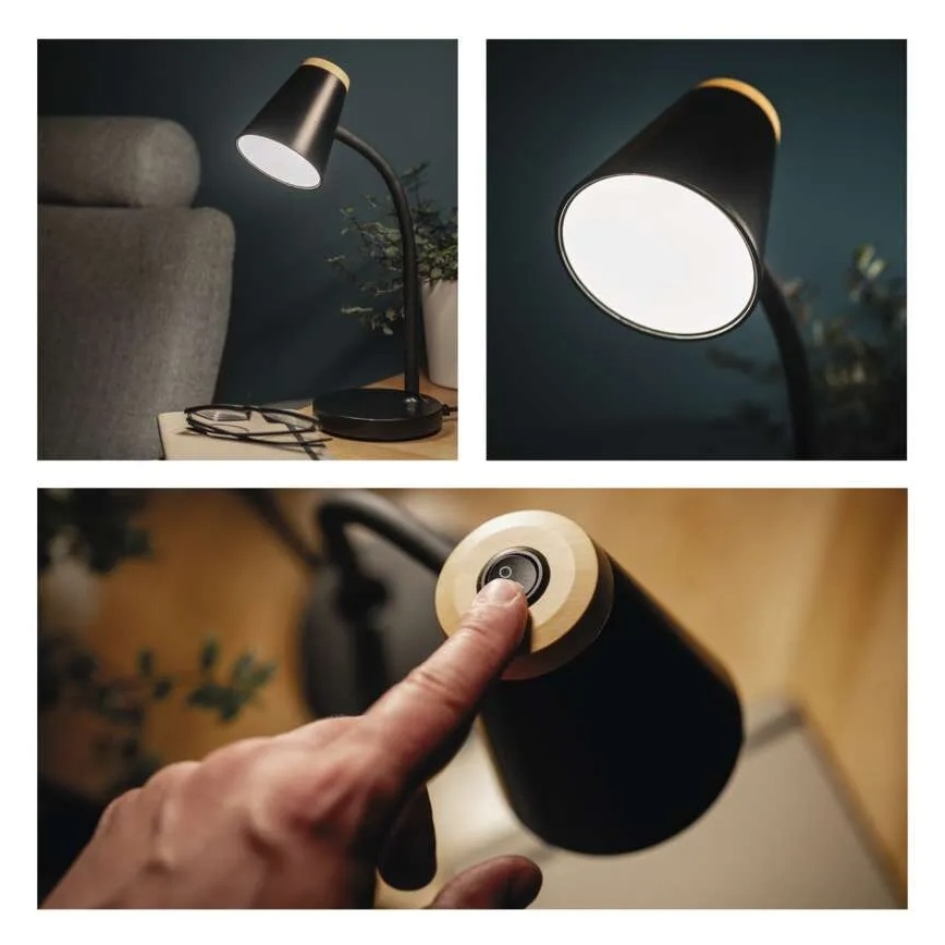 LED Stolní lampa TARA LED/4,5W/230V 4000K černá