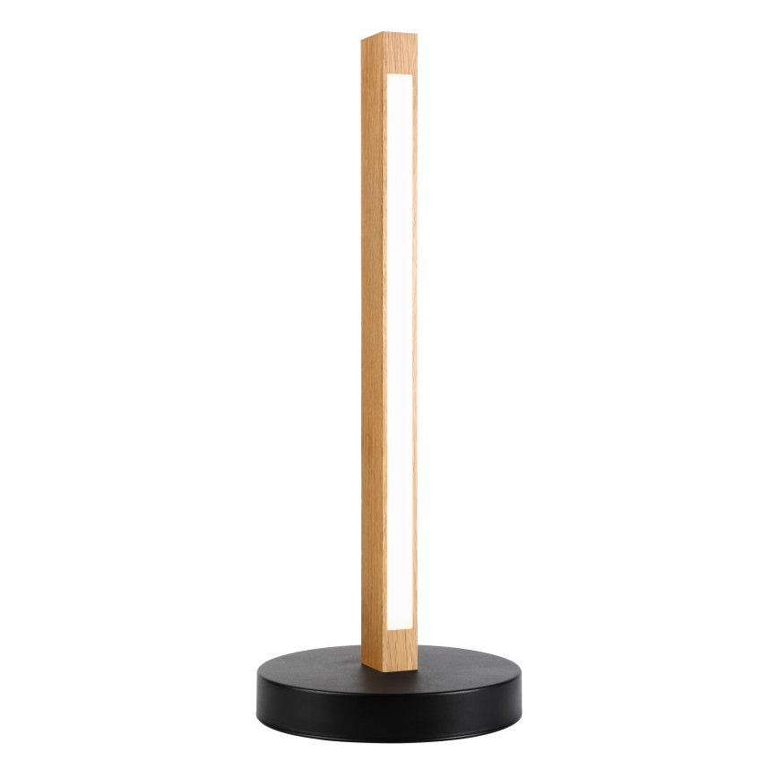 LED Stolní lampa VERDE LED/10W/230V 3000K dub/černá