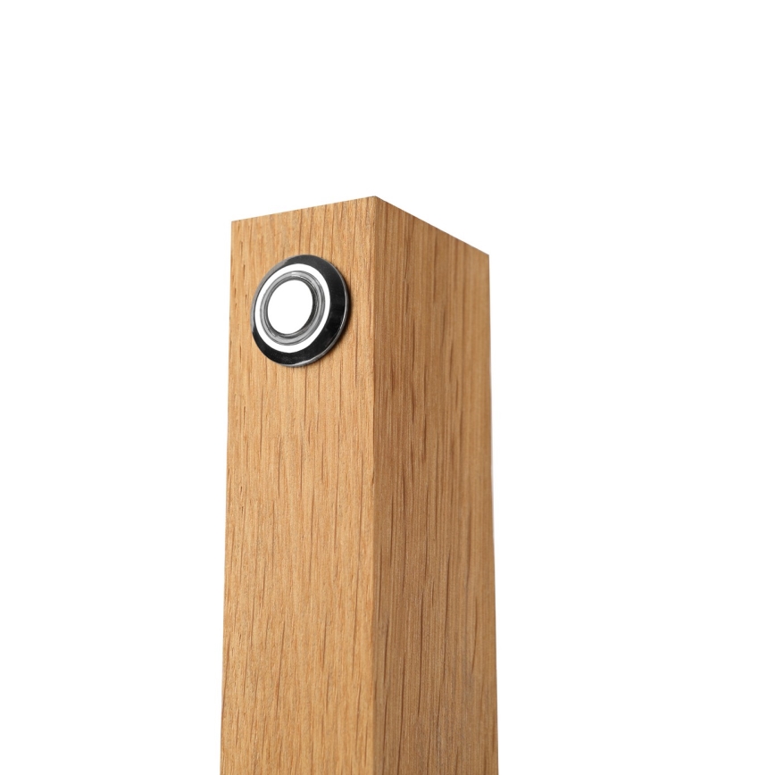 LED Stolní lampa VERDE LED/10W/230V 3000K dub/černá